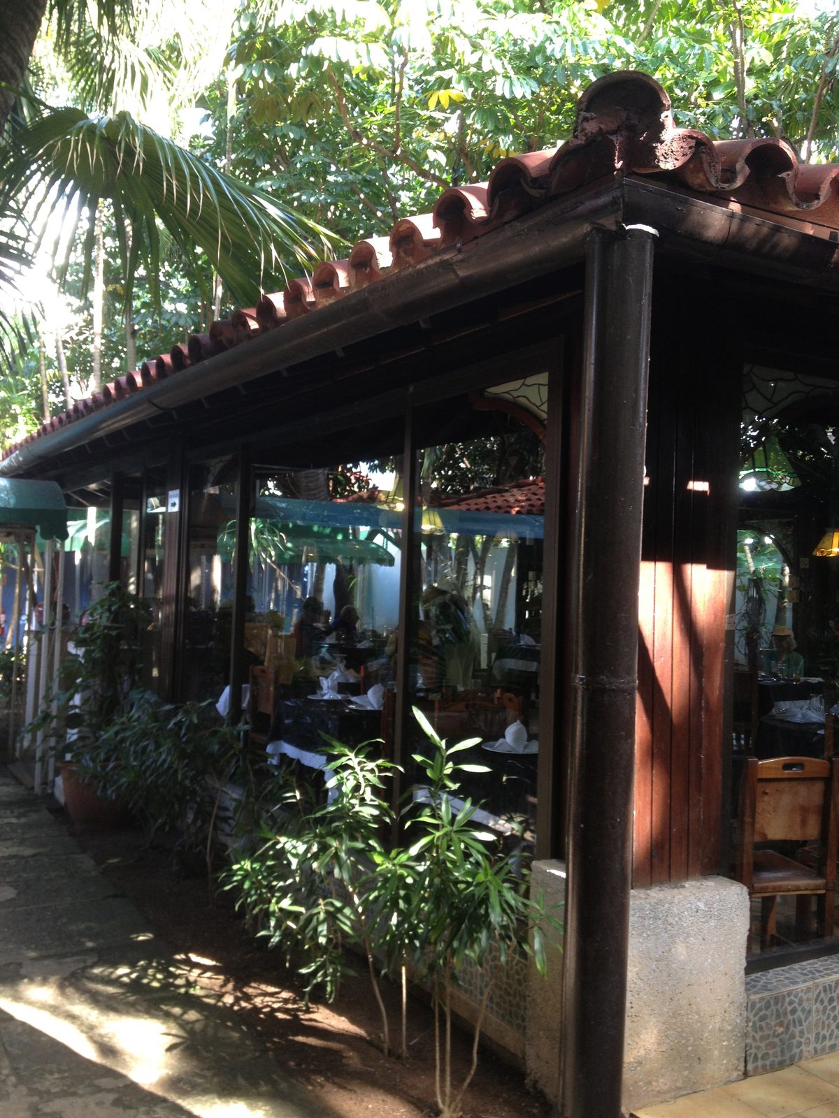 This is the building where we had lunch and the dancers performed